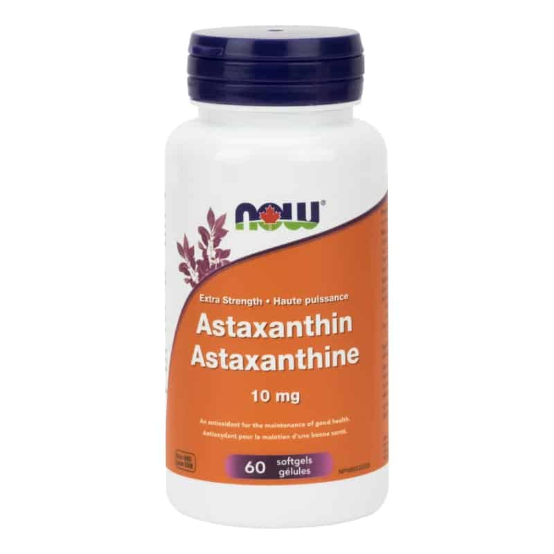now astaxanthine haute puissance 10 mg 60 gélules