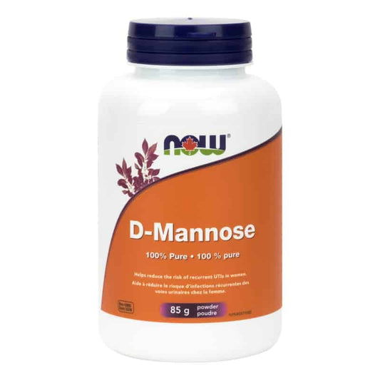 now d-mannose 100% pure 85 gr poudre sans ogm