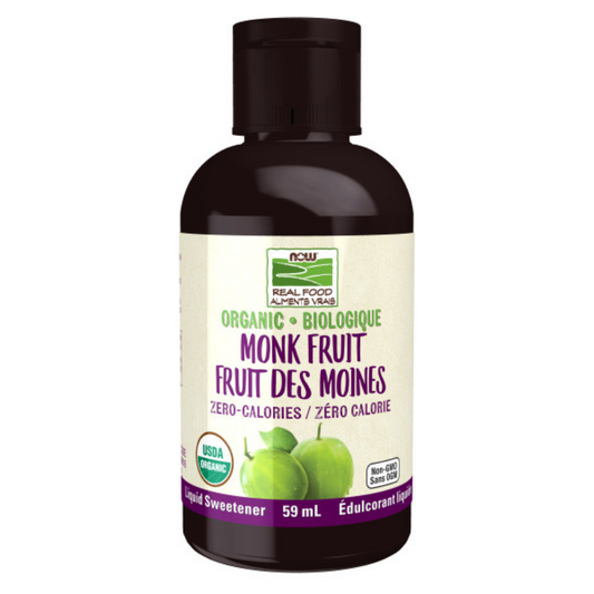 NOW Édulcorant Liquide Fruits Des Moines Bio Végane keto Sans OGM 0 calorie