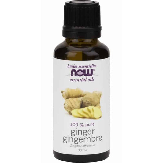 now huile essentielle 100% pure gingembre zingiber officinale 30 ml