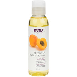 now huile d'abricot 100% pure huile hydratante atténue les ridules adoucit les cheveux 118 ml