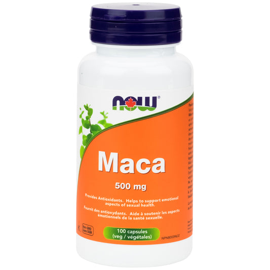 now maca 500 mg antioxydants soutenir aspects émotionnels santé sexuelle sans ogm 100 capsules végétales
