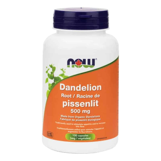 now racine de pissenlit 500 mg pissenlit biologique stimuler appétit sans ogm 100 capsules végétales