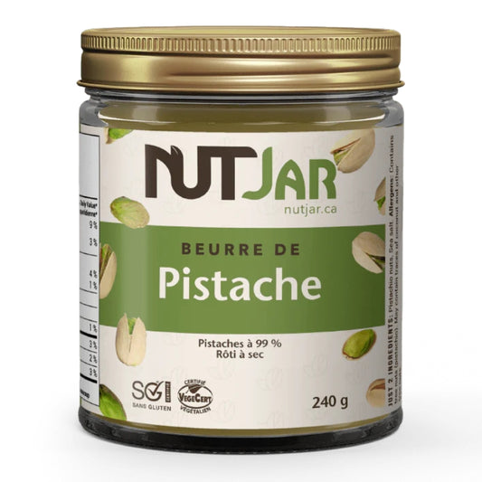NutJar Beurre De Pistache Sans gluten Végane