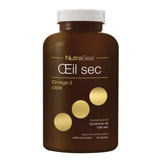 NutraSea Oeil Sec (Gélules)||Dry eye targeted omega-3 (capsules)