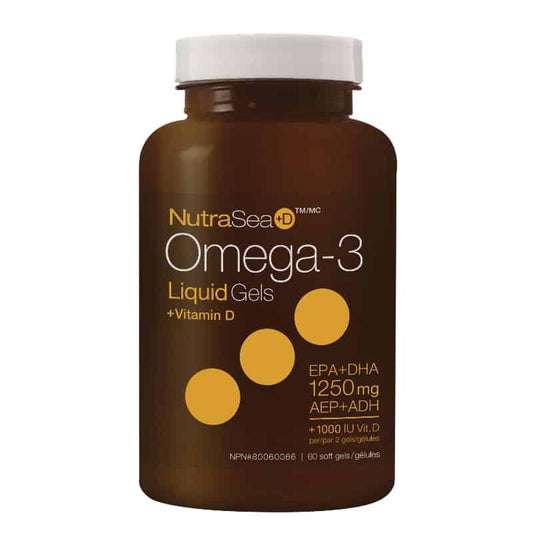 Oméga-3 + Vitamine D Liquid gels||Omega-3 + vitamin D liquid gels