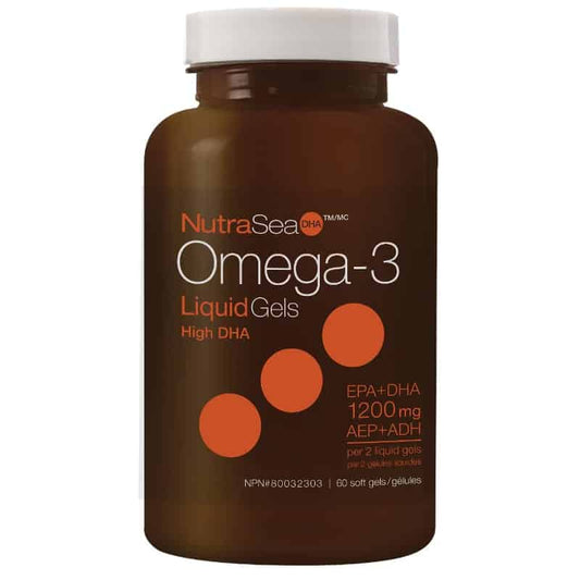 Oméga-3 High DHA Liquid gels||Omega-3 high DHA - Liquidgels