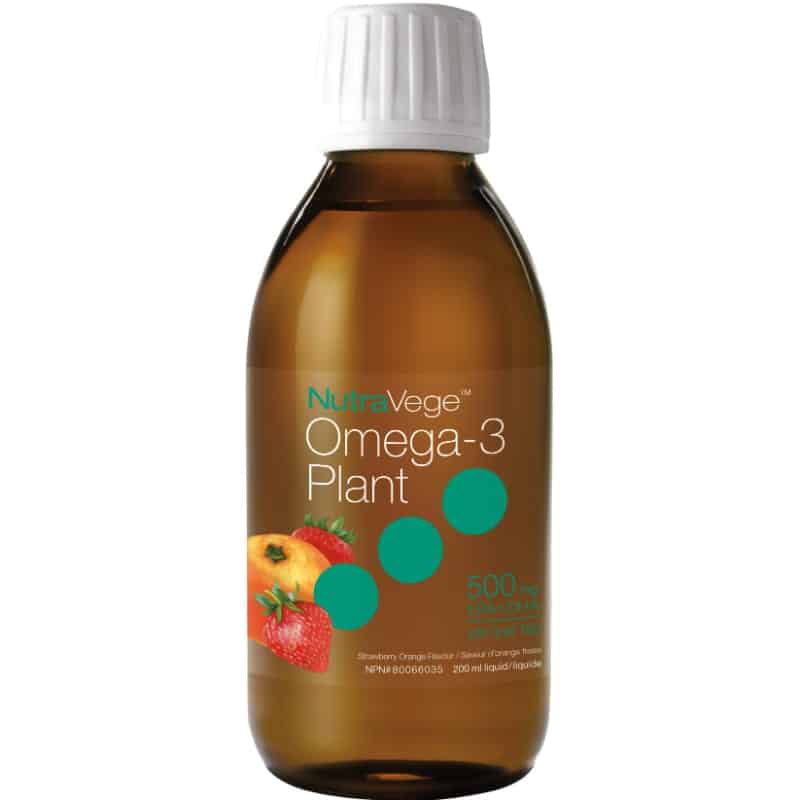 Omega-3 plant-based - Orange and strawberry