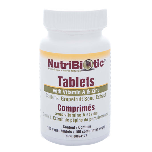 Tablets with vitamin A & Zinc