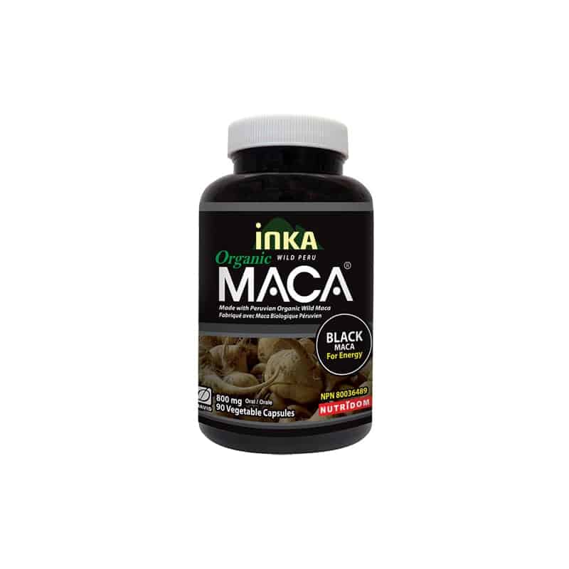 INKA Maca noir 800 mg||Black maca - For energy