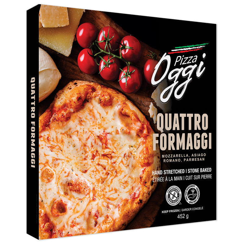 Quattro formaggi pizza – La Moisson