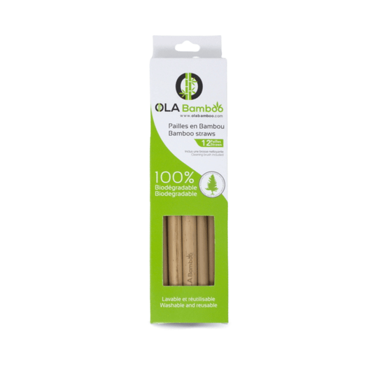 Pailles en bambou||Bamboo straws