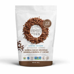 Granola D'avoine Germé Au Quinoa Et Au Cacao||Sprouted quinoa caco granola