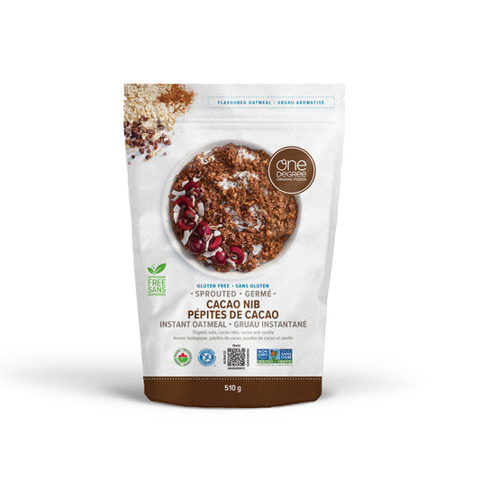 Gruau instantané bio - Graine de cacao germé||Sprouted caco nib