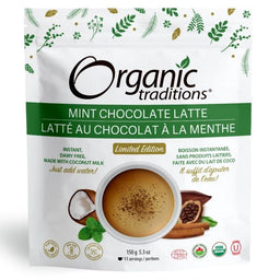 Organic traditions Latte Au Chocolat À La Menthe Biologique
