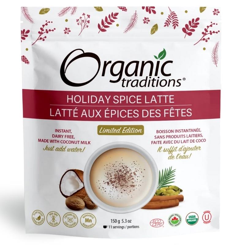 Organic tradition Latte Aux Épices Des Fêtes Bio (Édition Limitée)