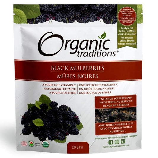 Organic traditions Mûres Noires biologiques