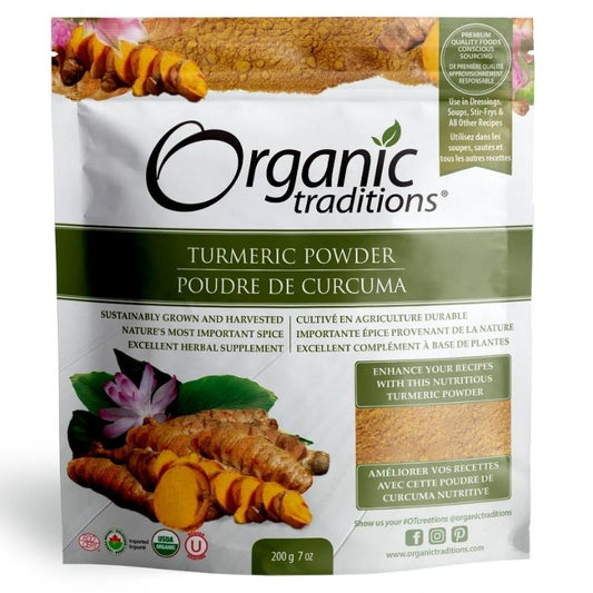 Organic Traditions Poudre De Curcuma Biologique