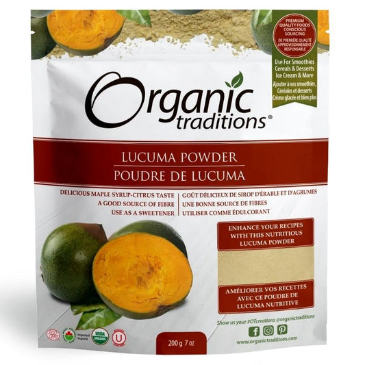 Organic Traditions Poudre de Lucuma Bio