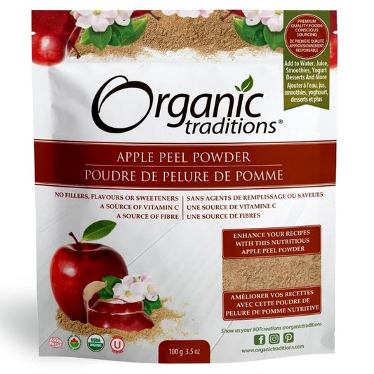 Organic Traditions Poudre De Pelure De Pomme