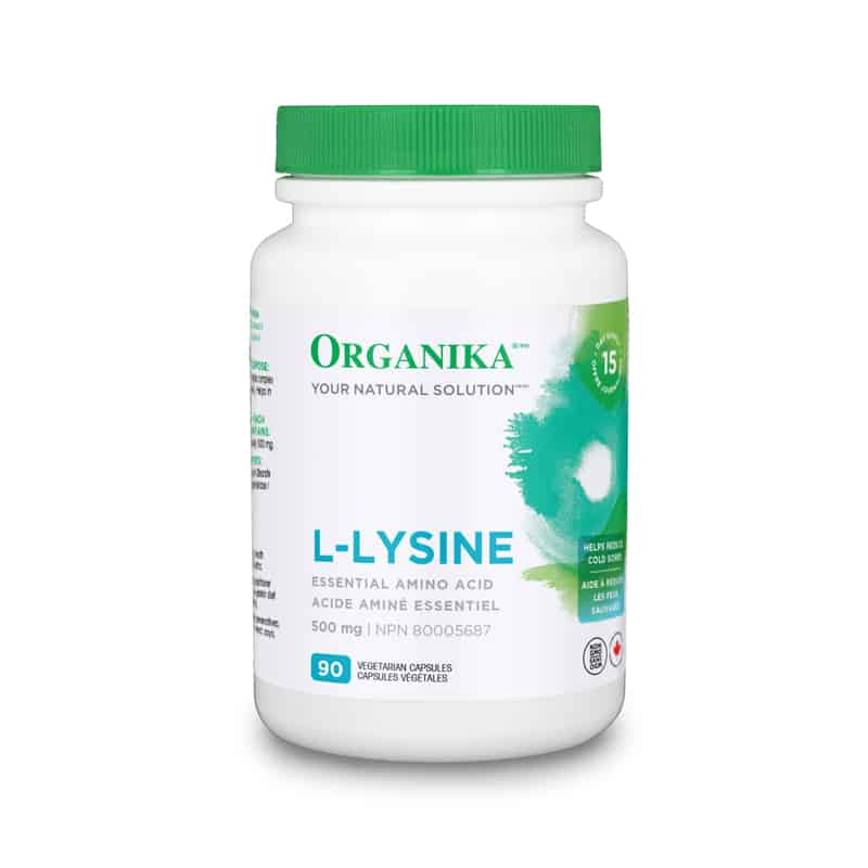 Organika l lysine 500 mg