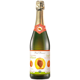 Peach Organic Sparkling Apple Juice