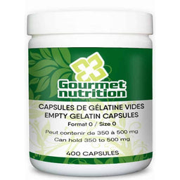 Empty Gelatin capsules - Size 0