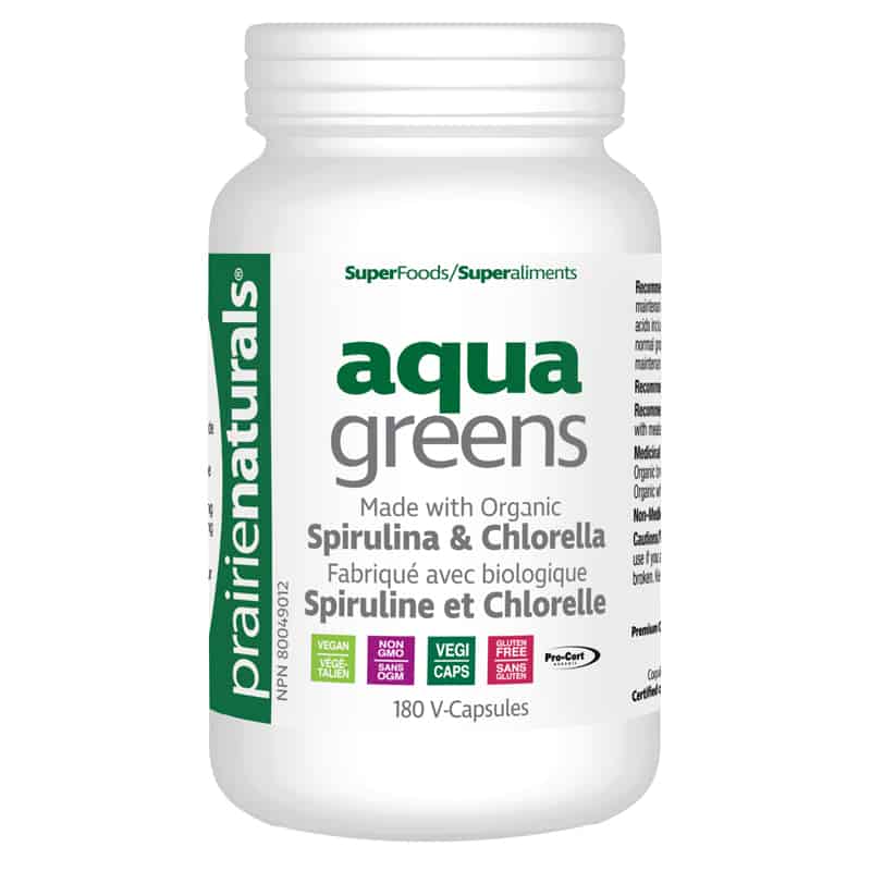 Aqua Greens Spiruline & Chlorelle