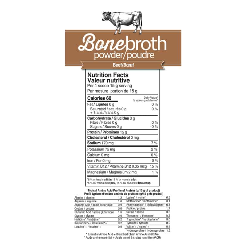 Bouillon D'Os De Boeuf Bio||Beef Bone Broth Organic