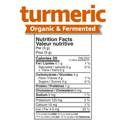 Turmeric Fermented Organic