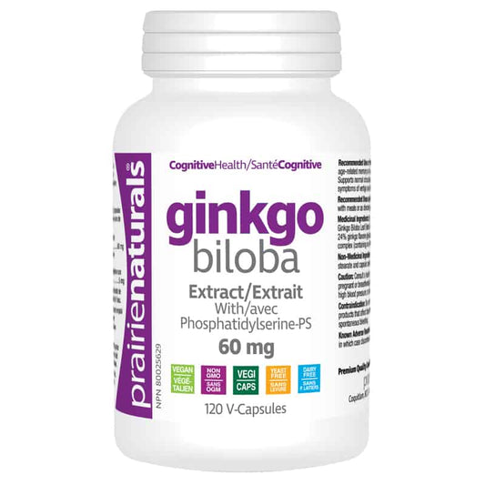 Ginkgo Biloba 60 mg||Ginkgo Biloba 60 mg