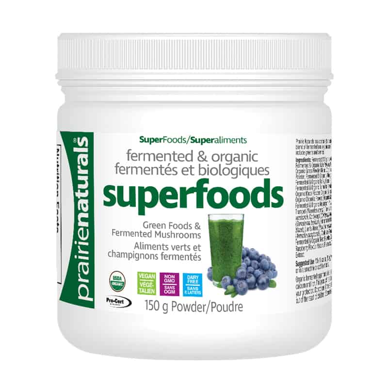 Superfoods And Fermented Mushrooms Organic
