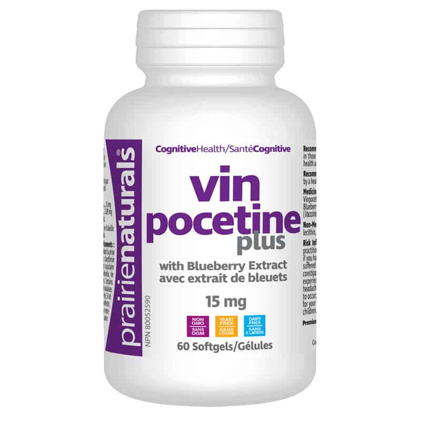 Buy Vinpocetine Capsules 15mg | Best Brain & Memory Boost
