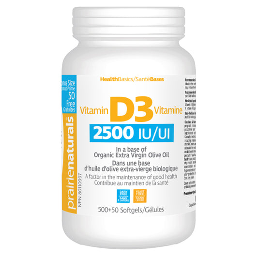 Vitamine D3 2500 UI||Vitamin D3 2500 IU