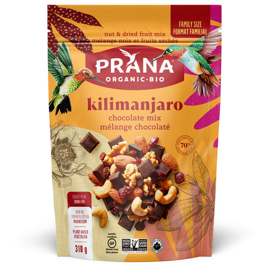 Prana kilimanjaro mélange chocolat deluxe biologique sans gluten