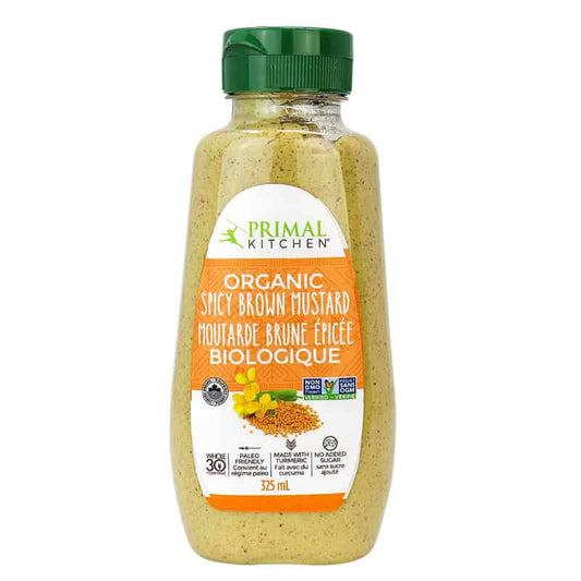 Moutarde brune épicée biologique||Spicy brown mustard Organic