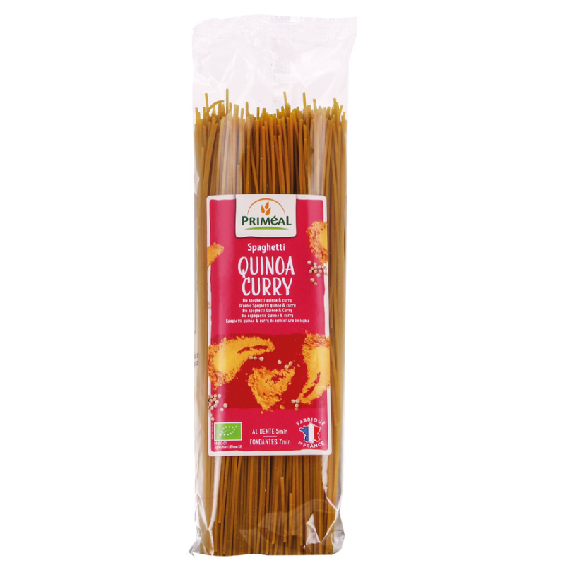 Spaghetti Durum Wheat & Quinoa Flavored With Curry