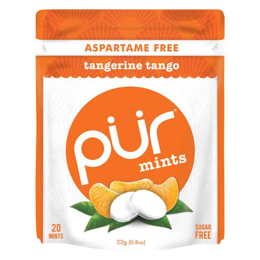 PUR Mints Tango à la tangerine||Gum - Tangerine tango Aspartame free