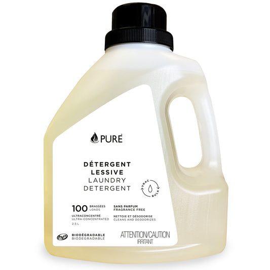 Pure Détergent À Lessive Sans Fragrance Ultra concentré Biodégradable