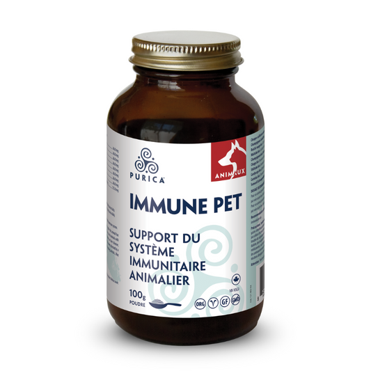 Purica  Immune Pet Support Système Immunitaire Animalier Végane Sans gluten 