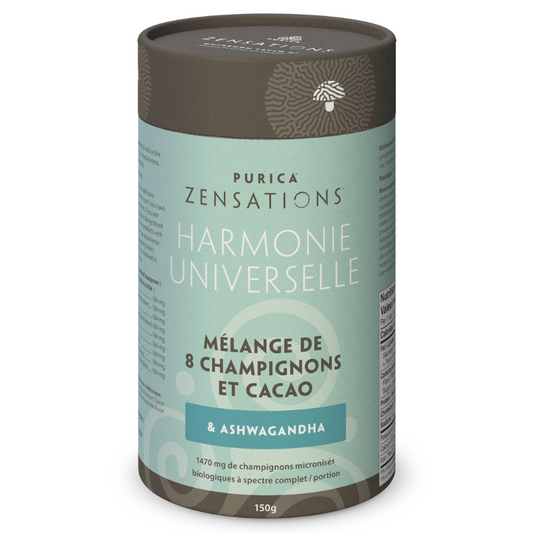 Purica Zensations Harmonie Universelle Mélange De Cacao Aux Huit Champignons & Ashwagandha