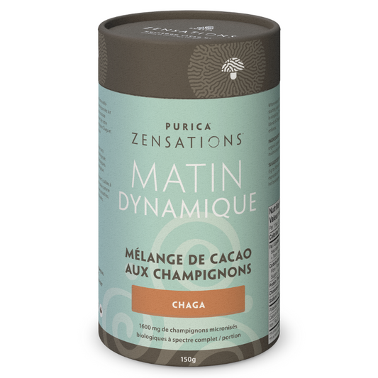 Purica Zensation Matin Dynamique Mélange De Cacao Champignons Chaga