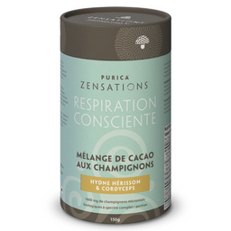 Purica Zensations Respiration Consciente Mélange Cacao Crinière De Lion Et Champignons Cordyceps