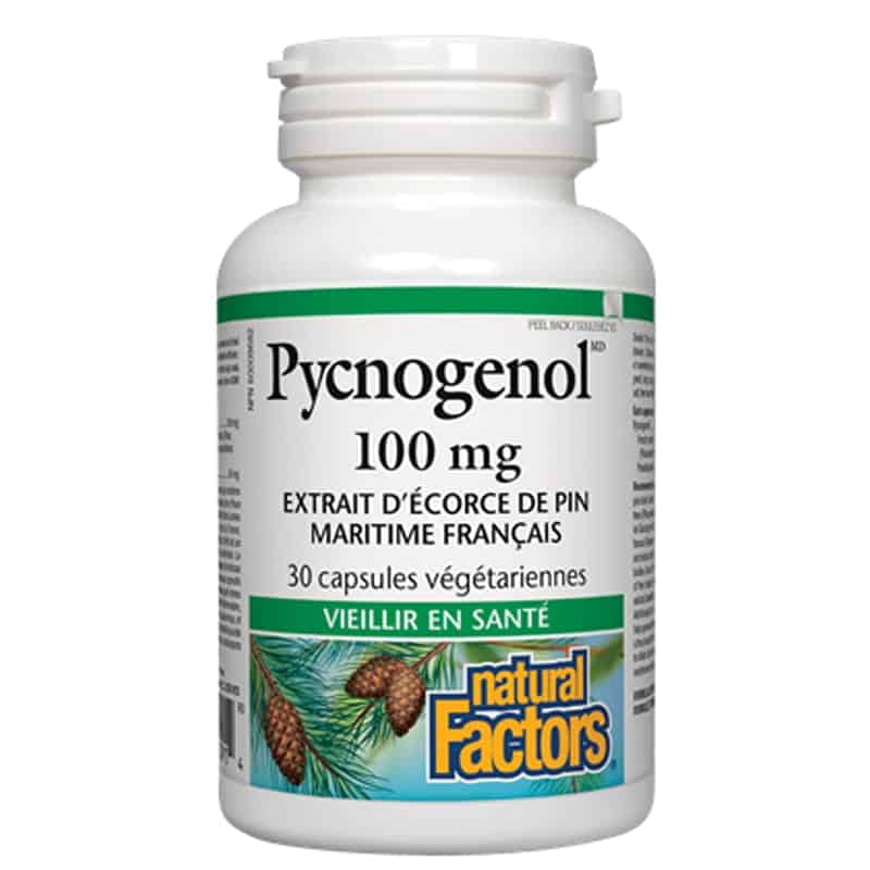 Natural factors pycnogenol 100 mg