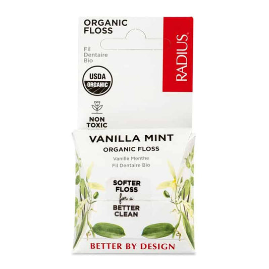 Naturel et Biodégradable Soie Dentaire Vanille Menthe||Organic floss - Vanilla mint