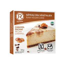 Raw vegan cake - Pecan caramel