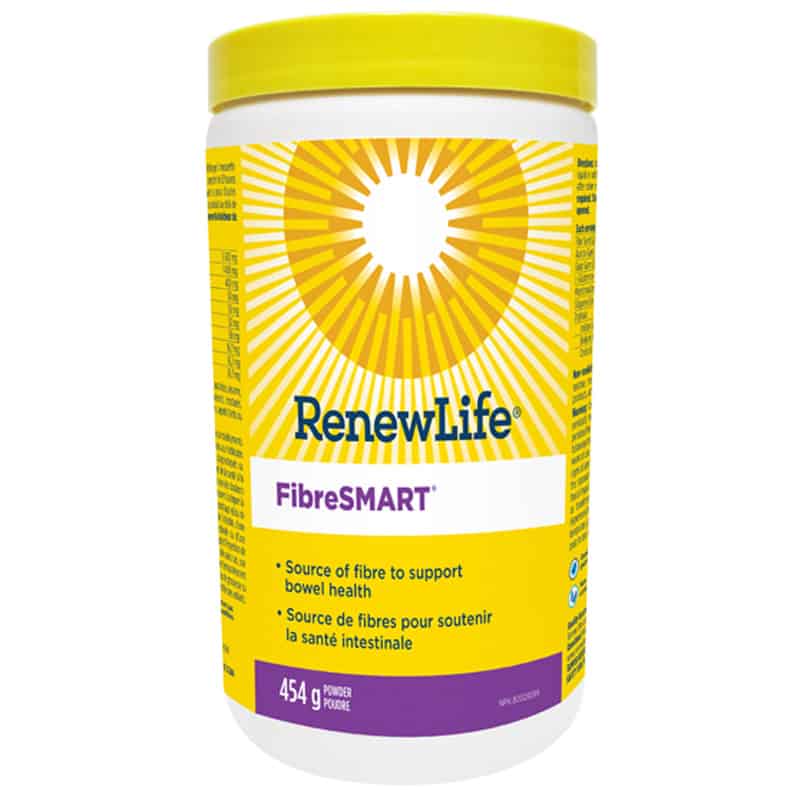 renewlife fibresmart source fibres soutenir santé intestinale 454 g poudre