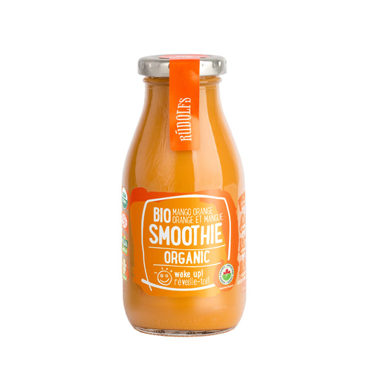 Rudolfs Organic smoothie orange mangue réveille toi biologique