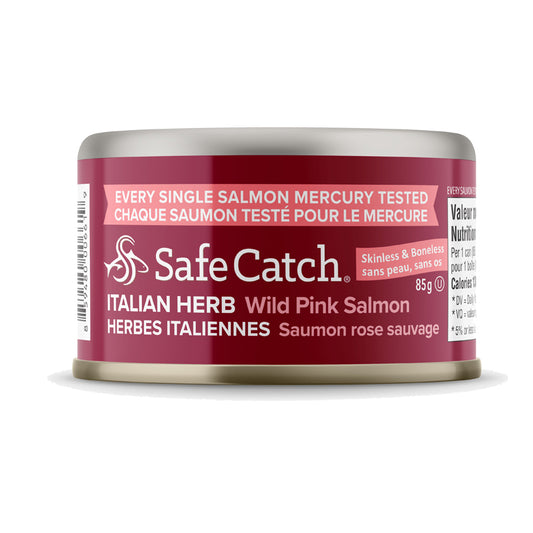 Saumon Rose Sauvage aux Herbes Italiennes||Wild pink salmon - Italian herbs