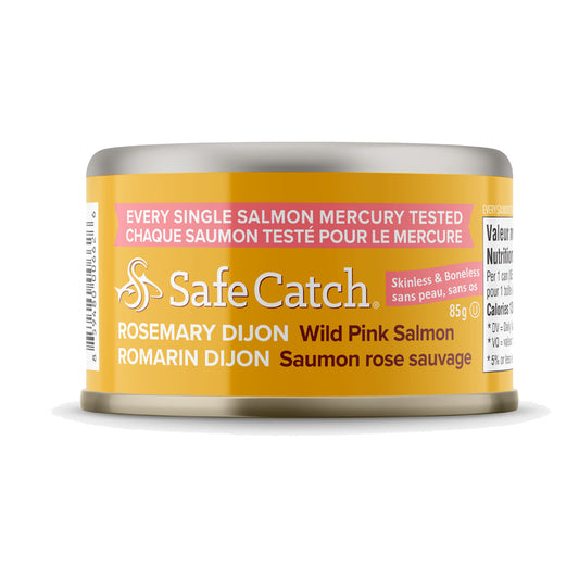 Wild pink salmon - Rosemary Dijon